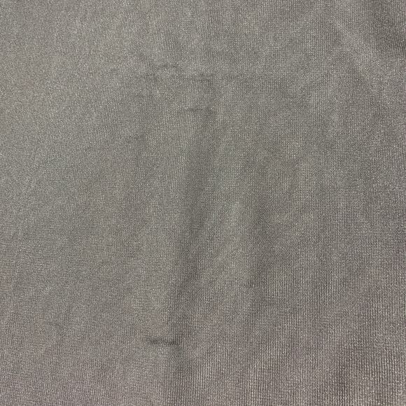 ZARA Knit Silver Sheer Oversized Short Sleeve Blouse Small - Picture 4 of 8